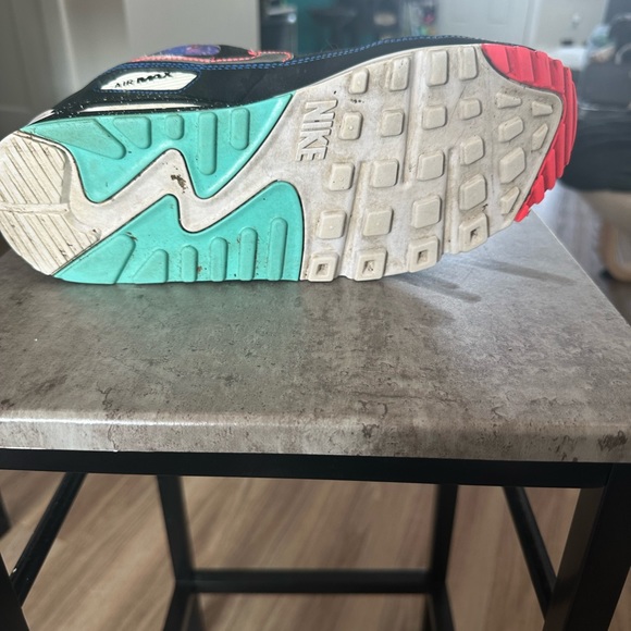 Nike air max galaxy men’s size 8.5 / worn a couple times - Picture 2 of 7